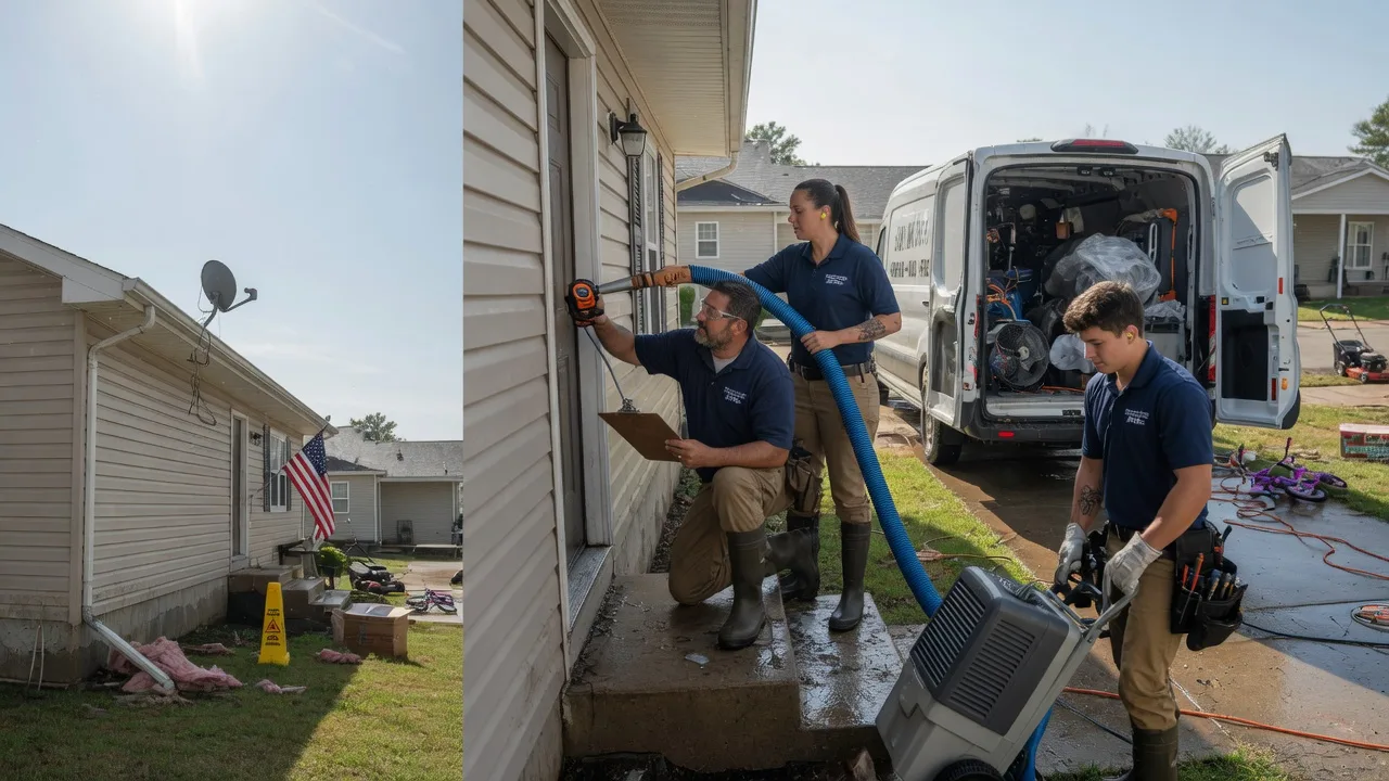 Ceiling Water Damage Restoration in Vader, WA near me