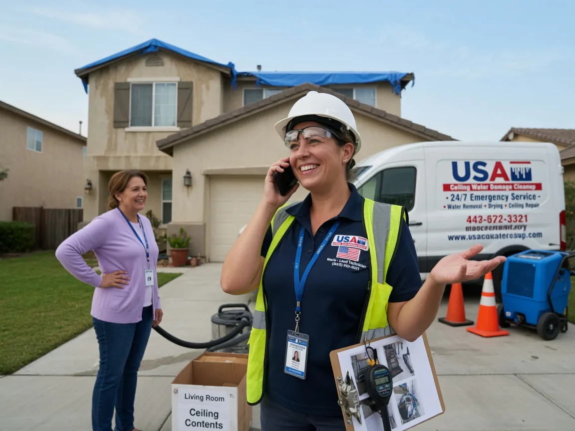 Ceiling Water Damage Restoration Vader, WA FAQs